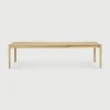 Solid Natural Oak Wood Extendable Dining Table furniture decor shop buy algarve tavira oliveira