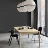 Solid Natural Oak Wood Extendable Dining Table furniture decor shop buy algarve tavira oliveira