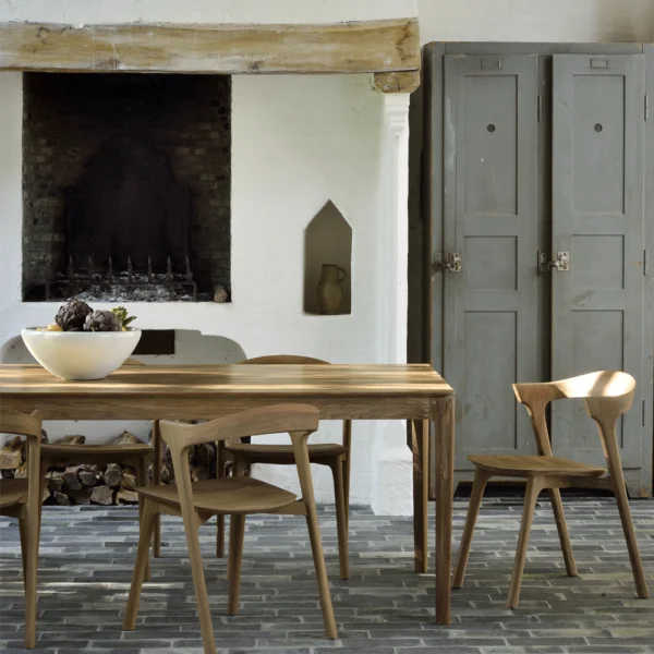 Solid Teak Wood Extendable Dining Table furniture algarve tavira shop buy decor