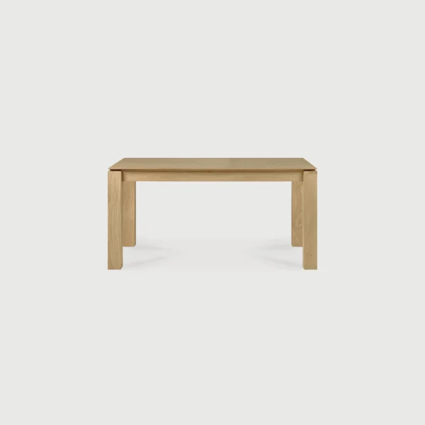 Contemporary Solid Natural Oak Dining Table algarve furniture shop buy oliveira decor tavira