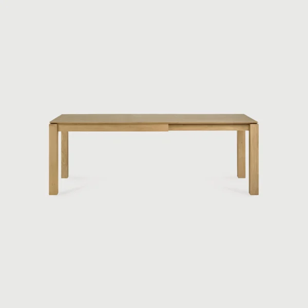 Extendable Solid Oak Wood Dining Table furniture algarve oliveira decor shop buy