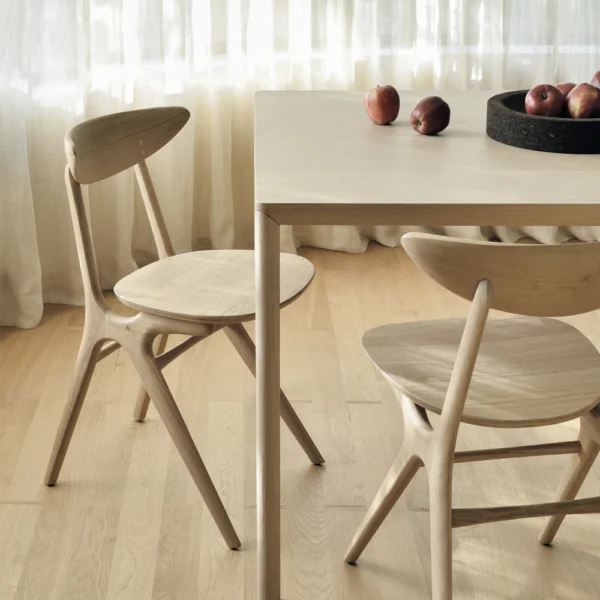 Scandinavian Style Solid Oak Wood Dining Table furniture algarve oliveira decor shop buy