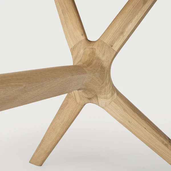 Organically Inspired Solid Oak Wood Dining Table furniture algarve oliveira decor shop buy