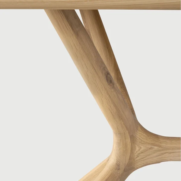 Organically Inspired Solid Oak Wood Dining Table furniture algarve oliveira decor shop buy