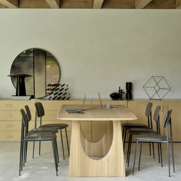 Solid Oak Wood or Solid Teak Wood Dining Table furniture algarve oliveira decor shop buy
