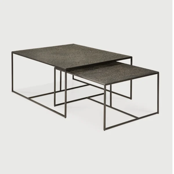 Unique Whisky Nesting Coffee Table Set - Image 2