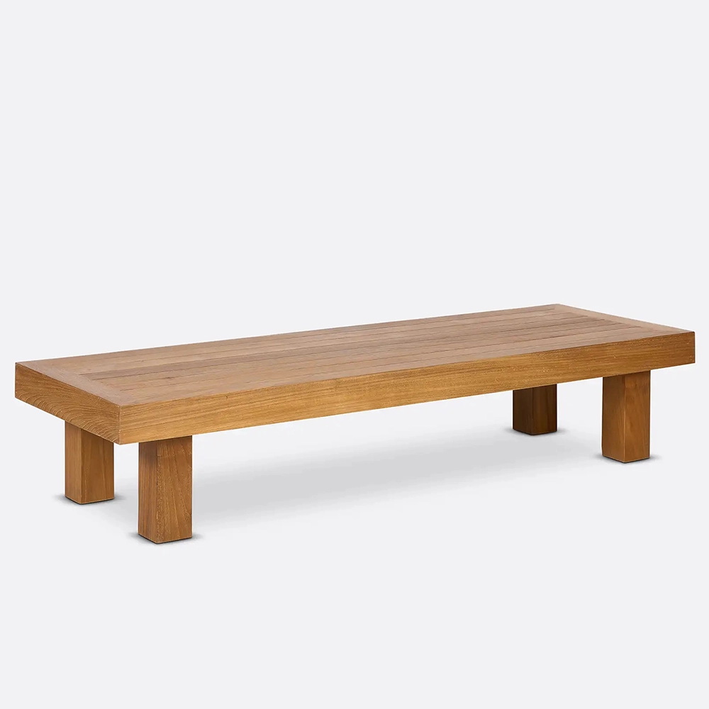 Solid Teak Wood Outdoor Coffee Table Large Lighting Pendant Ceiling Furniture Decor Algarve Oliveira Tavira Shop