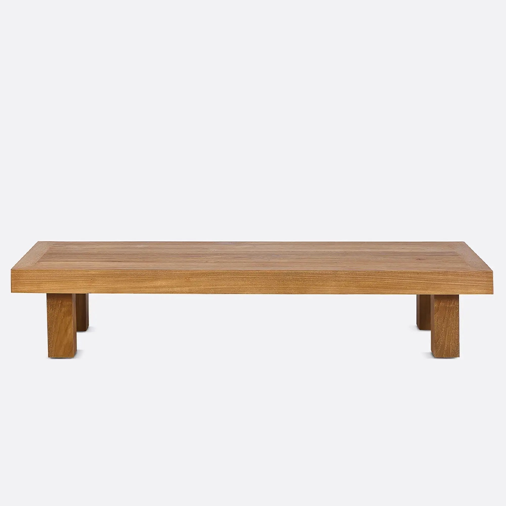 Solid Teak Wood Outdoor Coffee Table Large Lighting Pendant Ceiling Furniture Decor Algarve Oliveira Tavira Shop