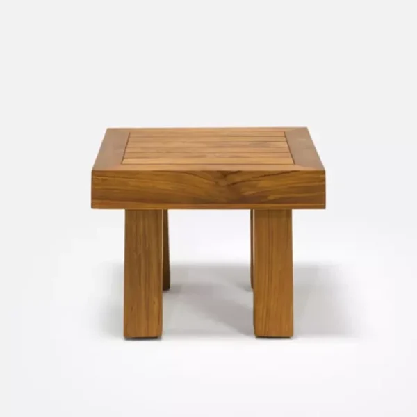 Solid Teak Wood Outdoor Side Table Large Lighting Pendant Ceiling Furniture Decor Algarve Oliveira Tavira Shop