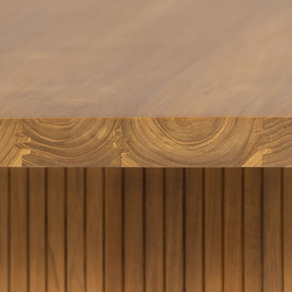 Beautiful Solid Teak Wood Coffee Table with Parallel Line Carved Detail Furniture Decor Algarve Oliveira Tavira Shop