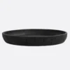 Hand Carved Solid Teak Wood Bowl - Available in Natural or Black Furniture Decor Algarve Oliveira Tavira Shop