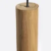 Solid Teak Wood Hanging Light – Medium lighting Furniture Decor Algarve Oliveira Tavira Shop