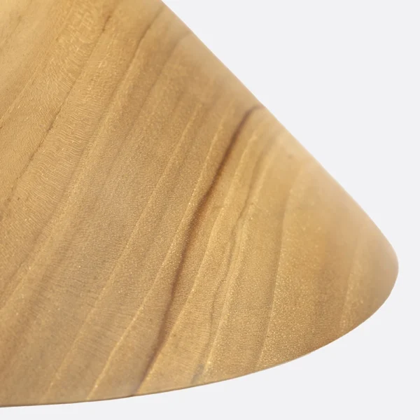 Solid Teak Wood Hanging Light – Medium lighting Furniture Decor Algarve Oliveira Tavira Shop