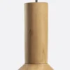 Solid Teak Wood Hanging Light – Medium lighting Furniture Decor Algarve Oliveira Tavira Shop