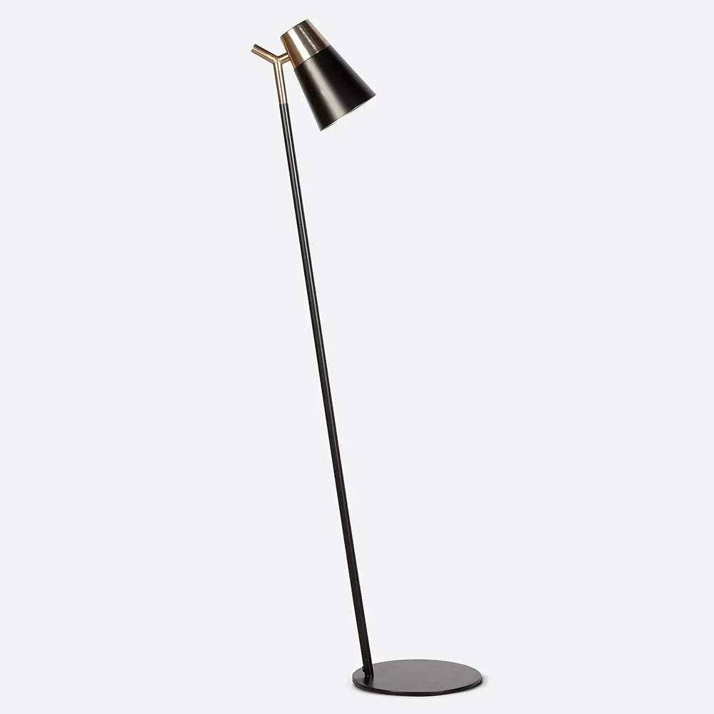 Stunning Black and Gold Floor Lamp Lighting Furniture Decor Algarve Oliveira Tavira Shop