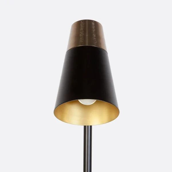 Stunning Black and Gold Floor Lamp Lighting Furniture Decor Algarve Oliveira Tavira Shop