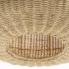 Hand Woven Natural Rattan Hanging Light lighting Furniture Decor Algarve Oliveira Tavira Shop