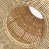 Hand Woven Natural Rattan Hanging Light lighting Furniture Decor Algarve Oliveira Tavira Shop