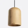 Solid Natural Teak Wood Cylindrical Hanging Light – Large lighting Furniture Decor Algarve Oliveira Tavira Shop