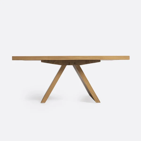 Solid Natural Teak Wood Square Coffee Table Furniture Decor Algarve Oliveira Tavira Shop