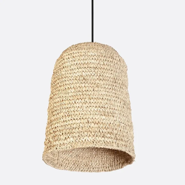 Boho Style Hand Woven Seagrass Hanging Light – Large Furniture Decor Algarve Oliveira Tavira Shop