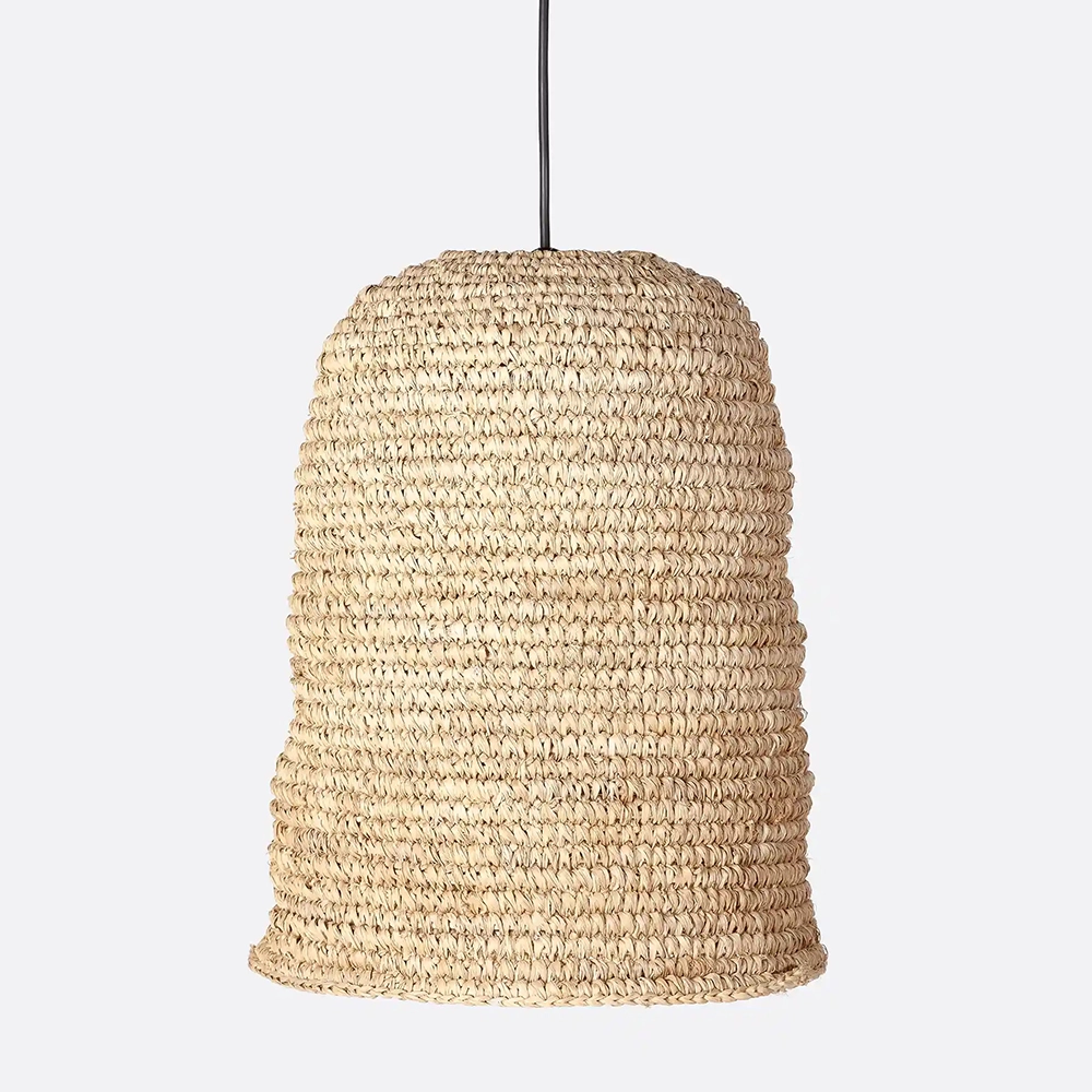 Boho Style Hand Woven Seagrass Hanging Light – Large Furniture Decor Algarve Oliveira Tavira Shop