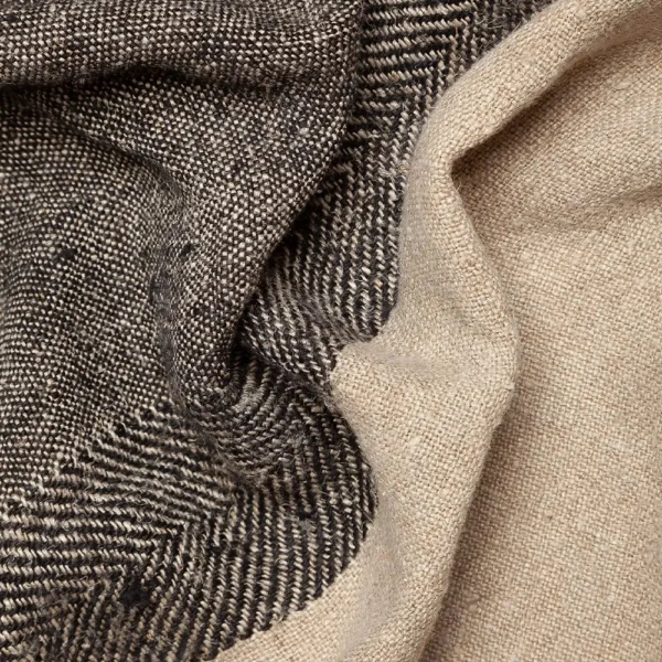 Natural Linen Throw Cushion Textile Oliveira Furniture Decor Tavira Algarve Shop Interior Design
