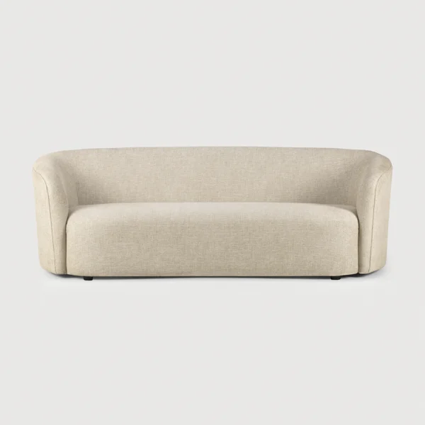 Elegant Contemporary 3 Person Ellipse Sofa