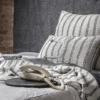 Natural Linen Throw Cushion Textile Oliveira Furniture Decor Tavira Algarve Shop Interior Design