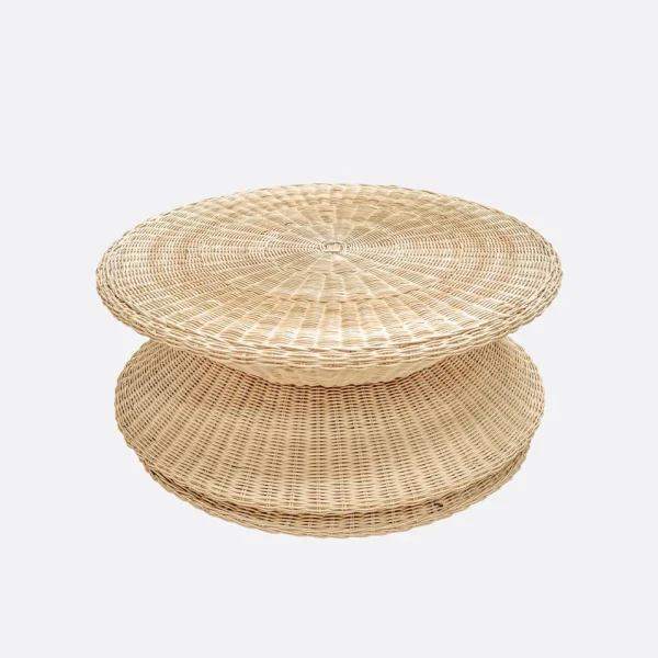 Hand Woven Rattan Diavolo Coffee Table – Image 2