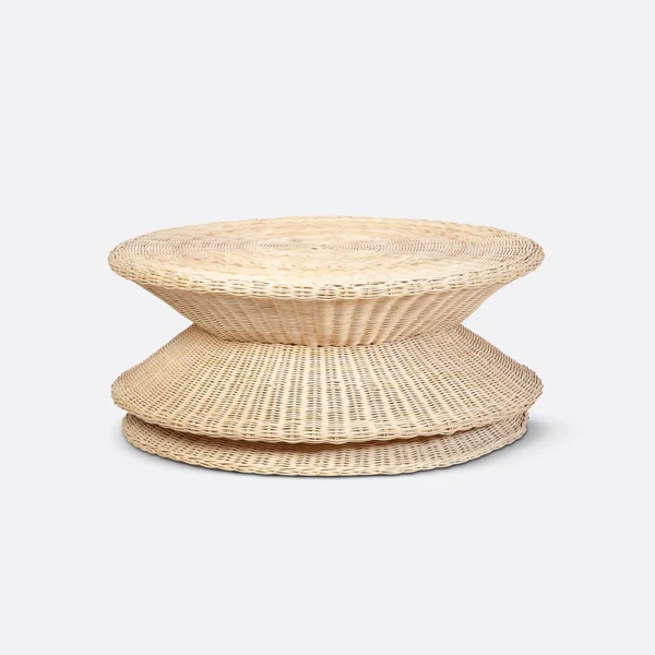 Hand Woven Rattan Diavolo Coffee Table