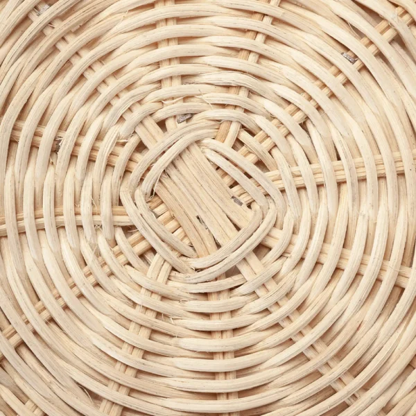 Hand Woven Rattan Diavolo Side Table – Image 4