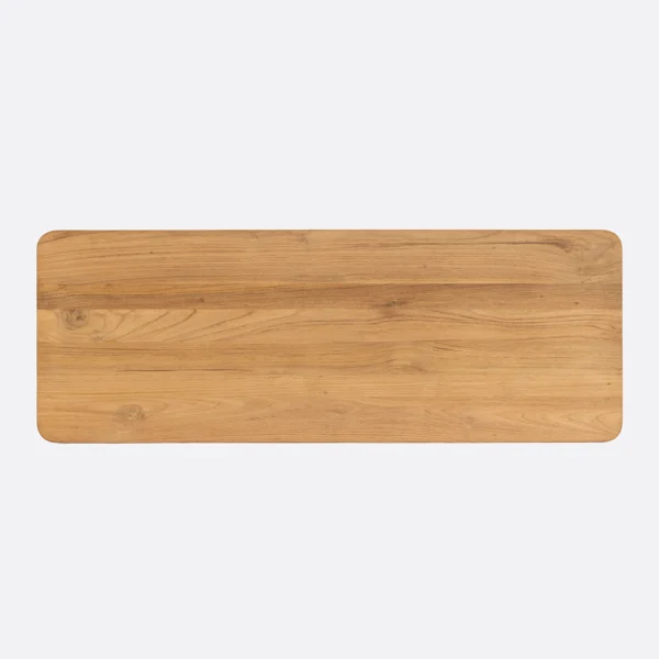 Rustic Solid Reclaimed Teak Wood Console - Image 2