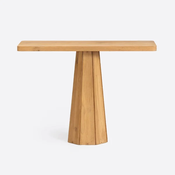 Rustic Solid Reclaimed Teak Wood Console