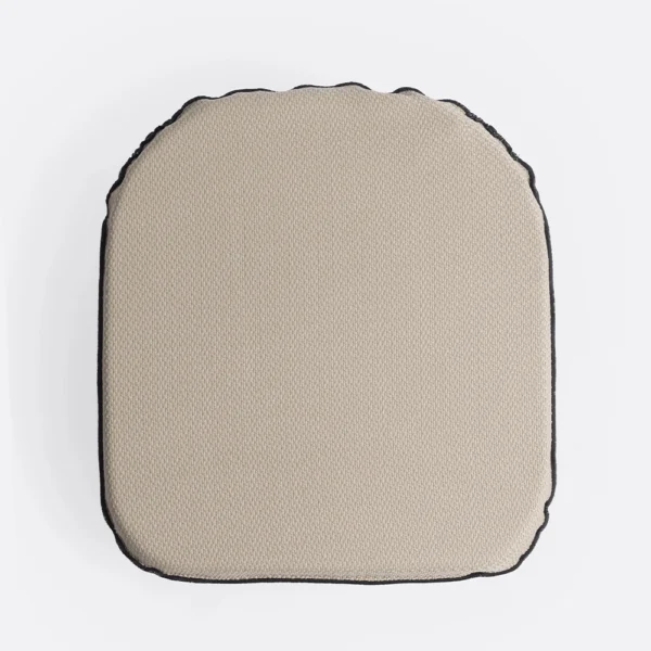 Arc Natural and White Outdoor Cushion - Available in Two Colours