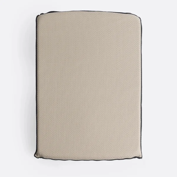 Soft Natural and White Outdoor Cushion - Available in Two Colours – Image 2
