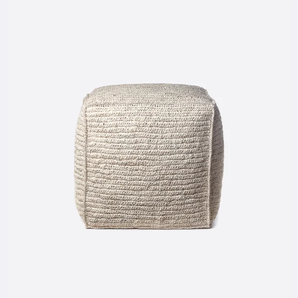 Organic Seagrass Pouffe - Available in Two Colours - Image 2