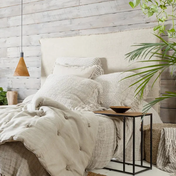 Natural Linen Headboard Cover - Available in Two sizes and Four Colours – Image 5
