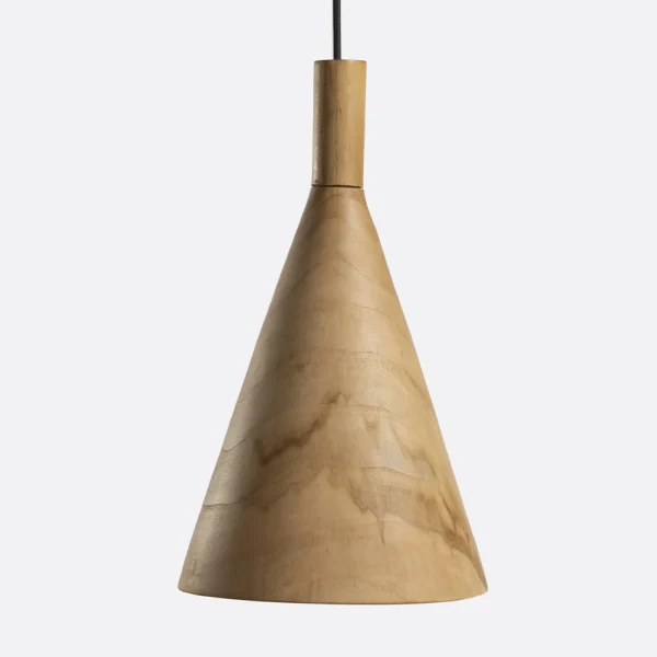 Natural Refined Teak Wood Ceiling Lamp