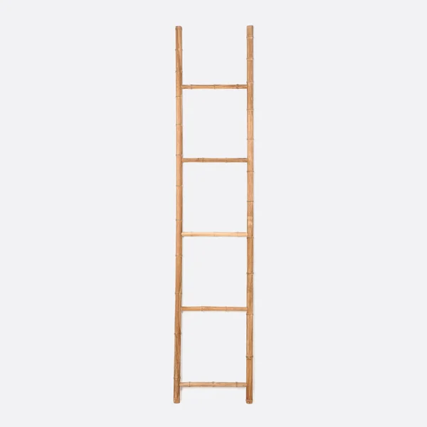 Handcrafted Natural Teak Wood With Carved Relief Hanger