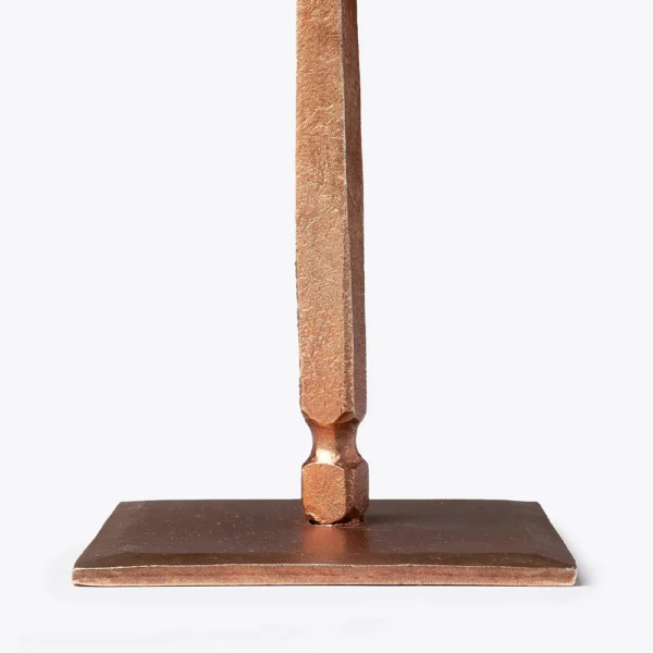 Elegant Geometric Base Candle Holder - Image 2