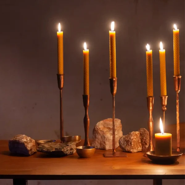 Elegant Geometric Base Candle Holder - Image 4