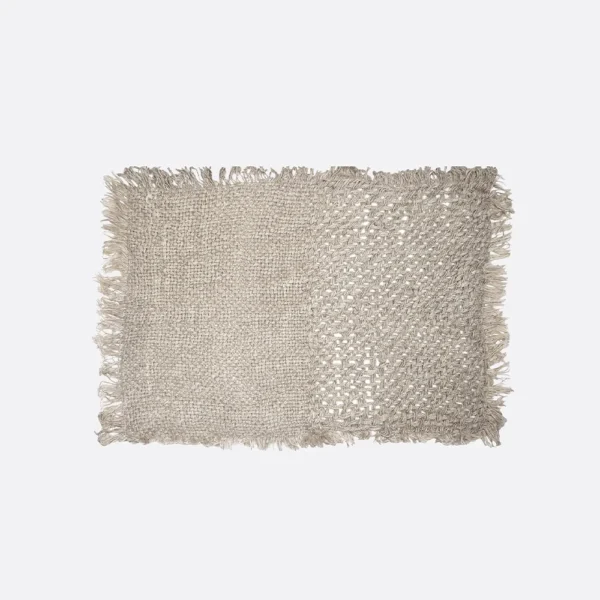 Agra Handmade Rustic Stonewashed Linen Placemat