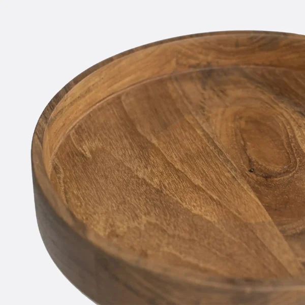 Reclaimed Natural Teak Wood Tray – Image 3