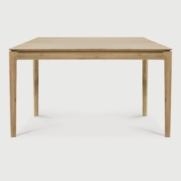 Timelessly Styled Solid Teak Wood Dining Table - Image 3