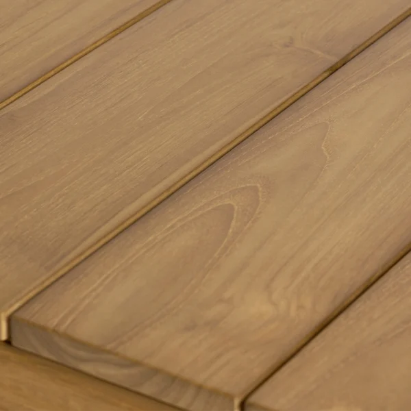 Iconic Natural Teak Wood Outdoor Dining Table - Image 5