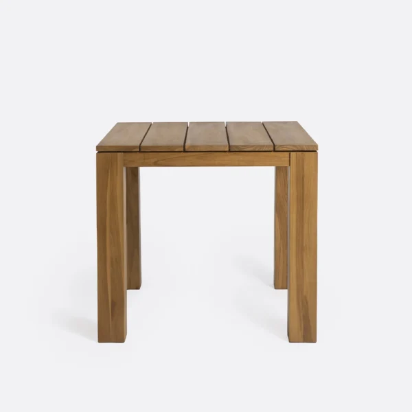 Iconic Natural Teak Wood Outdoor Dining Table