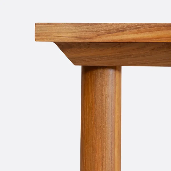 Reclaimed Solid Natural Teak Wood Outdoor Coffee Table – Image 2
