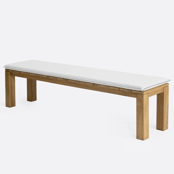 Rustic Natural and White Outdoor Cushion - Available in Two Colours - Image 2
