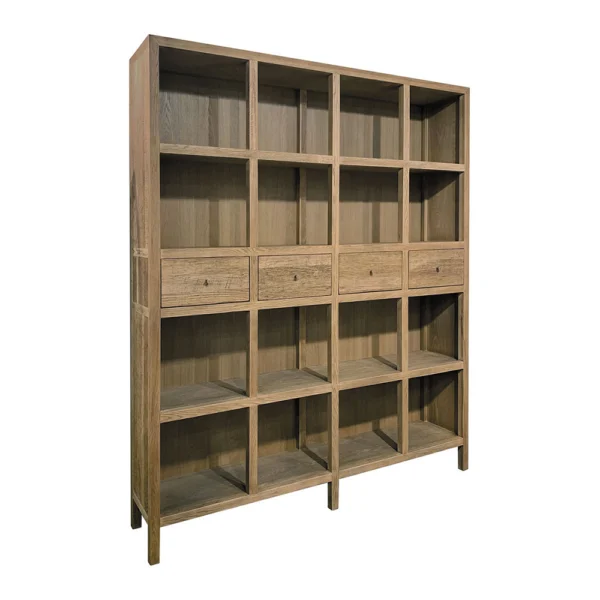 Timeless Light Oak Bookcase – Image 2